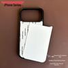 Compatible with Apple 17PRO: Handmade Heat Transfer Phone Case with Grooved Protective Base