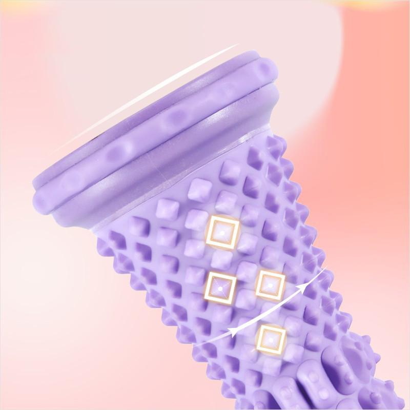 Foot Massager Massage Roller Yoga Massage Ball Plantar Fascia Roller Muscle Relaxation Care Plastic Manual Foot Massager Rollers