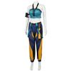 Edgy Streetwear Cosplay Costume For Women - Halloween Outfit For Stage Performance, Festival & Party Wear