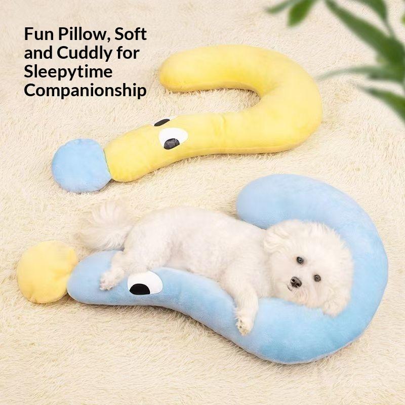 Winter Pet Little Pillow U-Shaped Neck Protector Deep Sleep For Puppy Kitten Pillow Dogs Cats Headrest Sleep Pillow Pet Supplies