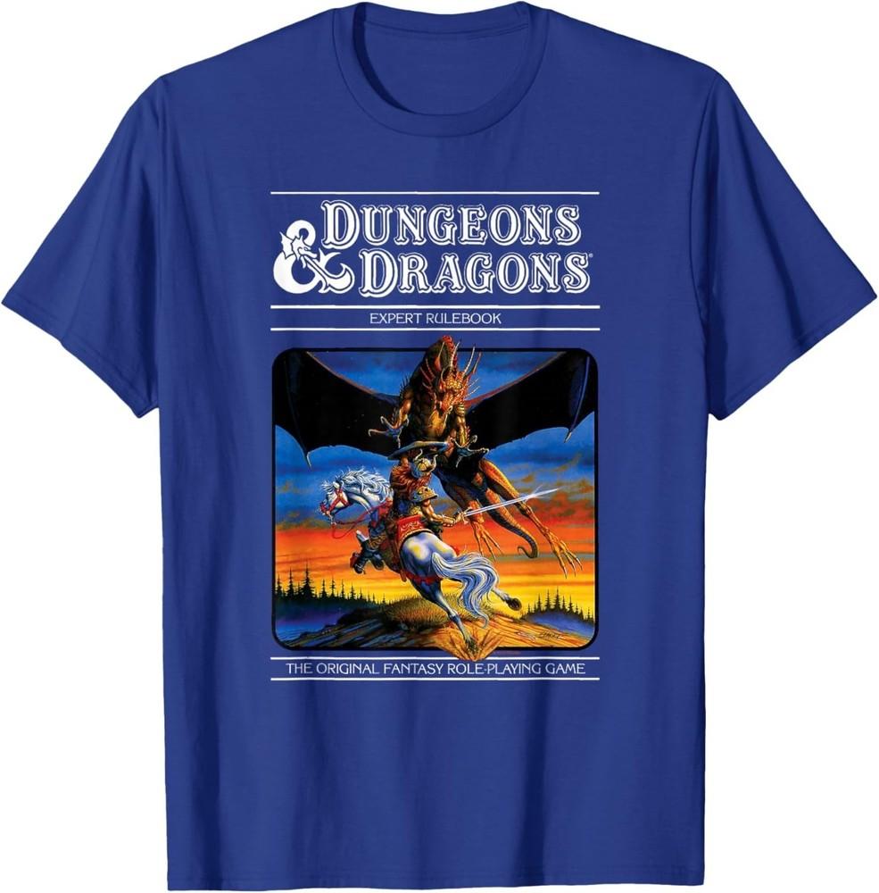 Футболка Dungeons and Dragons Винтажная Экспертная Книга Правил M