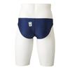Mizuno Stream Ace Navy X Size FINA Swimming Men's V-Pants (N2MB0021), Turquoise, S, (International Federation) Approved.
