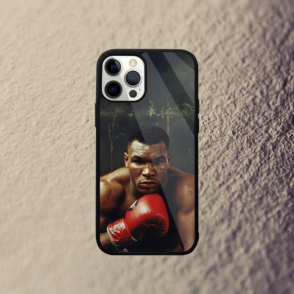M-Mike T-Tyson Boxer Phone Case For iPhone 16,15,14,13,12,11,Pro,Max,Plus,Mini,SE New Magsafe Magnetic Wireless Charging