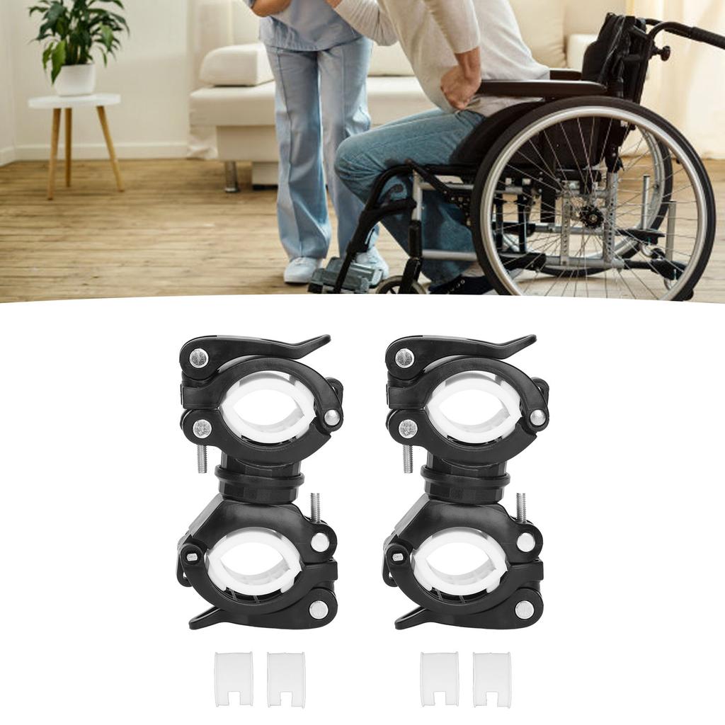 Walking Stick Cane Drive Rollator Rotate Accessory Drive Walker Cane Holder for Elderly