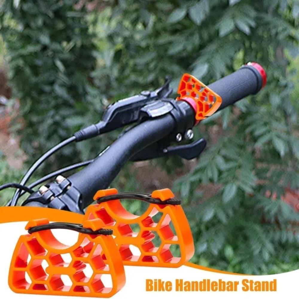 Bike Handlebar Mount Bracket Risers Bracket Multifunctional Maintenance Handlebar Stand Handlebar Clip-On Stabilizer Accessory