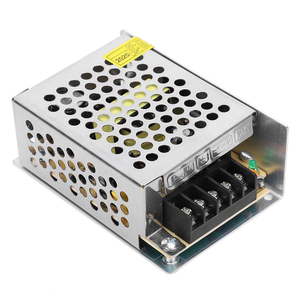 Power Supply Driver Adapter 12V Aluminum Alloy LED Screen Light Bar 3D Printer(S-36-12;12v 3a 36W:AC100-240V )