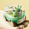 Early Learning Pull Back Vehicle Toys 3 Facial Pull Back Press Vehicle Toys  Friends Birthday Gifts