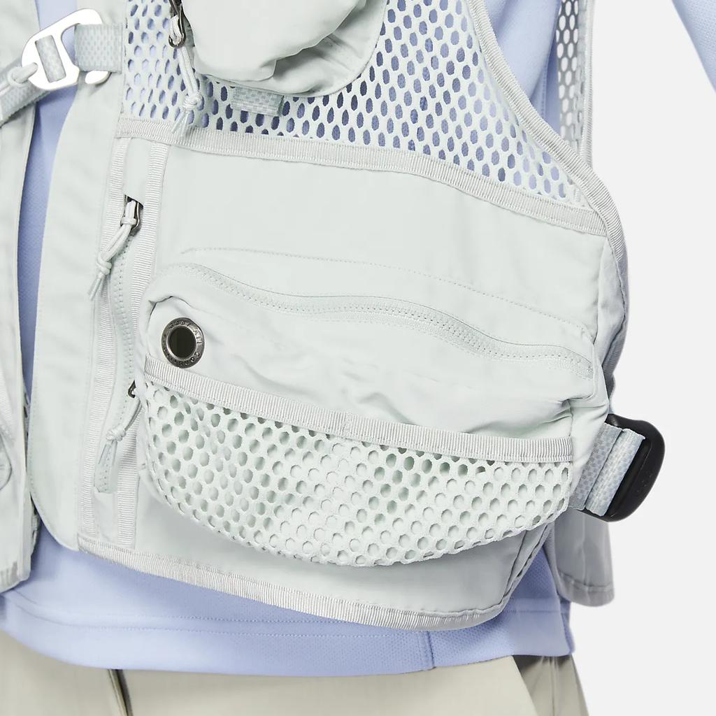 Nike ACG Series Mesh Vest With Multiple Pockets Unisex Vest Light-Silver DN3920-034