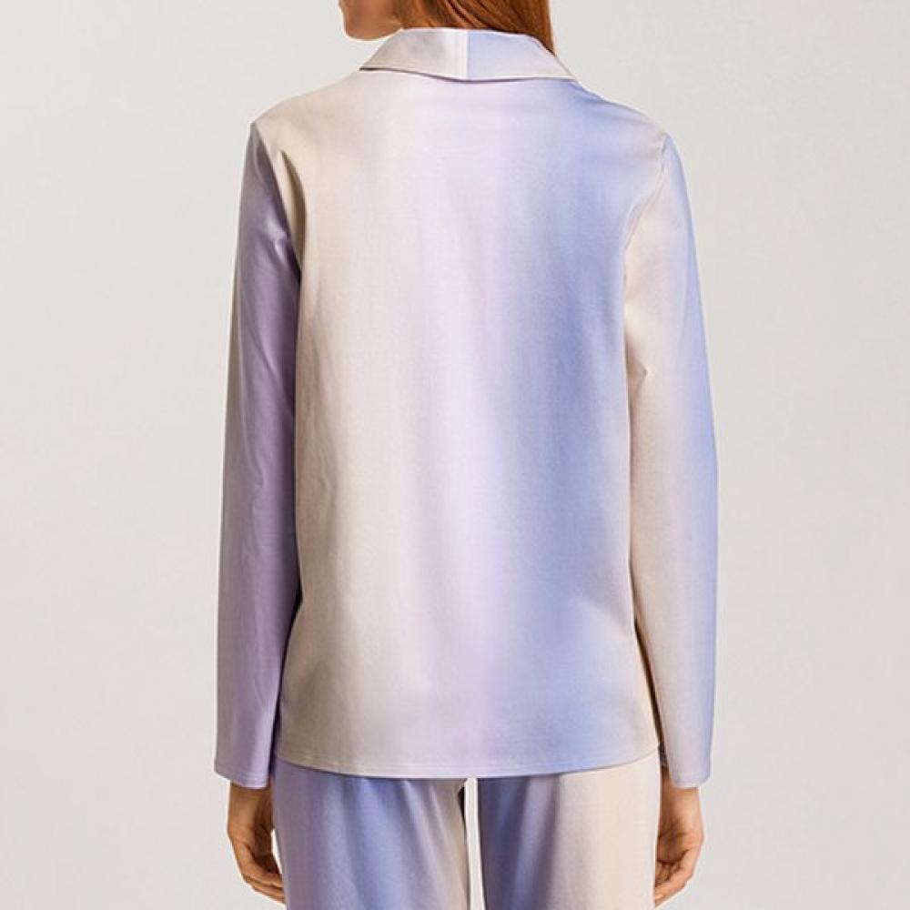 Hanro Long Sleeve Shirt  74881 Sunrise Ombre 