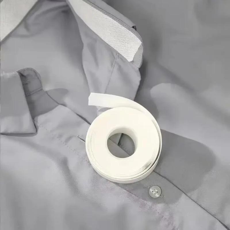 Disposable Self-Adhesive Collar Anti-Dirty Tape, Breathable Sweat-Absorbent Guard Sticker, Cuff Fixing Tape for Daily Clothing Protection