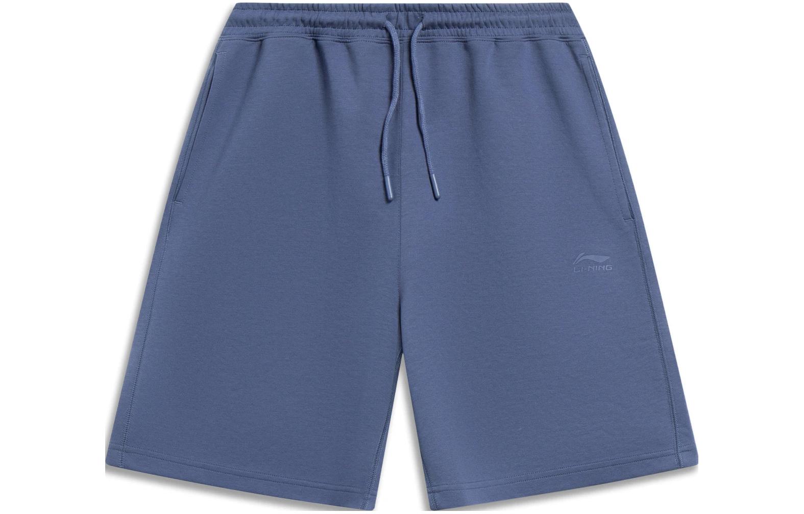 Li Ning Sports Life Collection Casual Shorts Men s Gray Indigo AKST079-7 XL