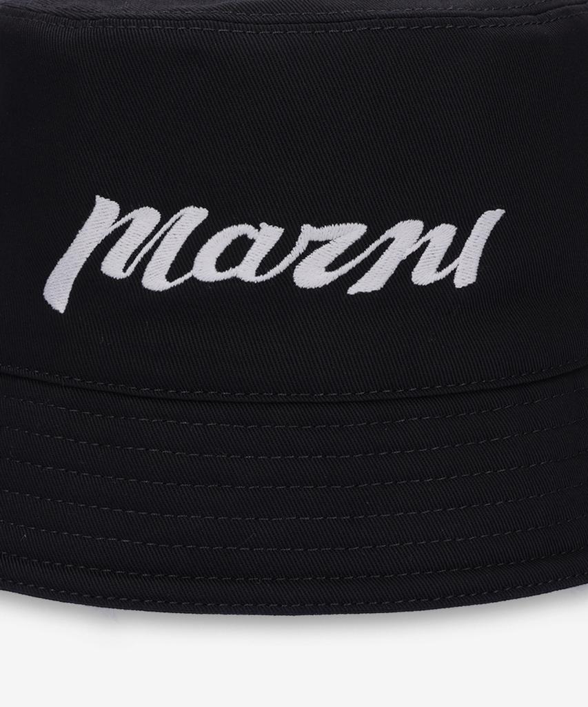 MARNI Logo Embroidered Bucket Hat - Black / Clzc0110S0Uac00500N99