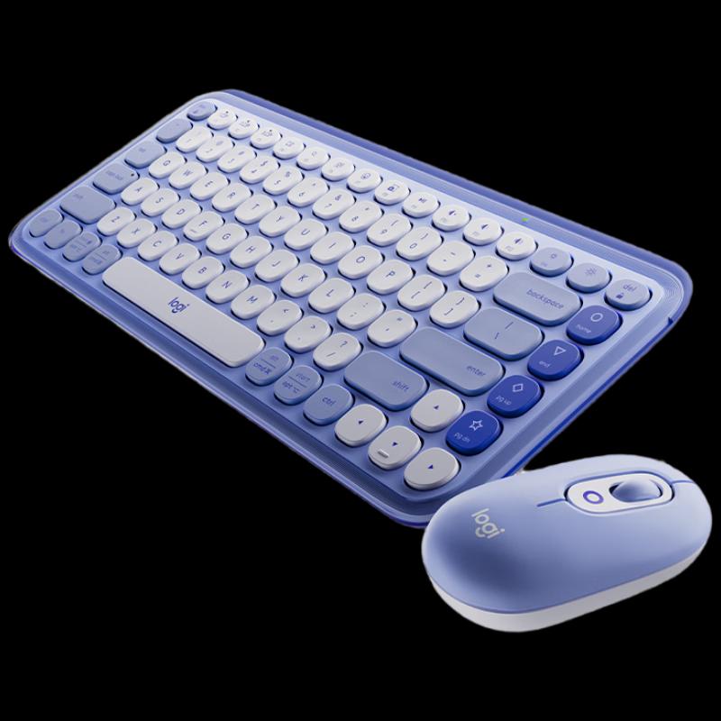 Logitech POP ICON COMBO Wireless Bluetooth Keyboard Mouse Combo