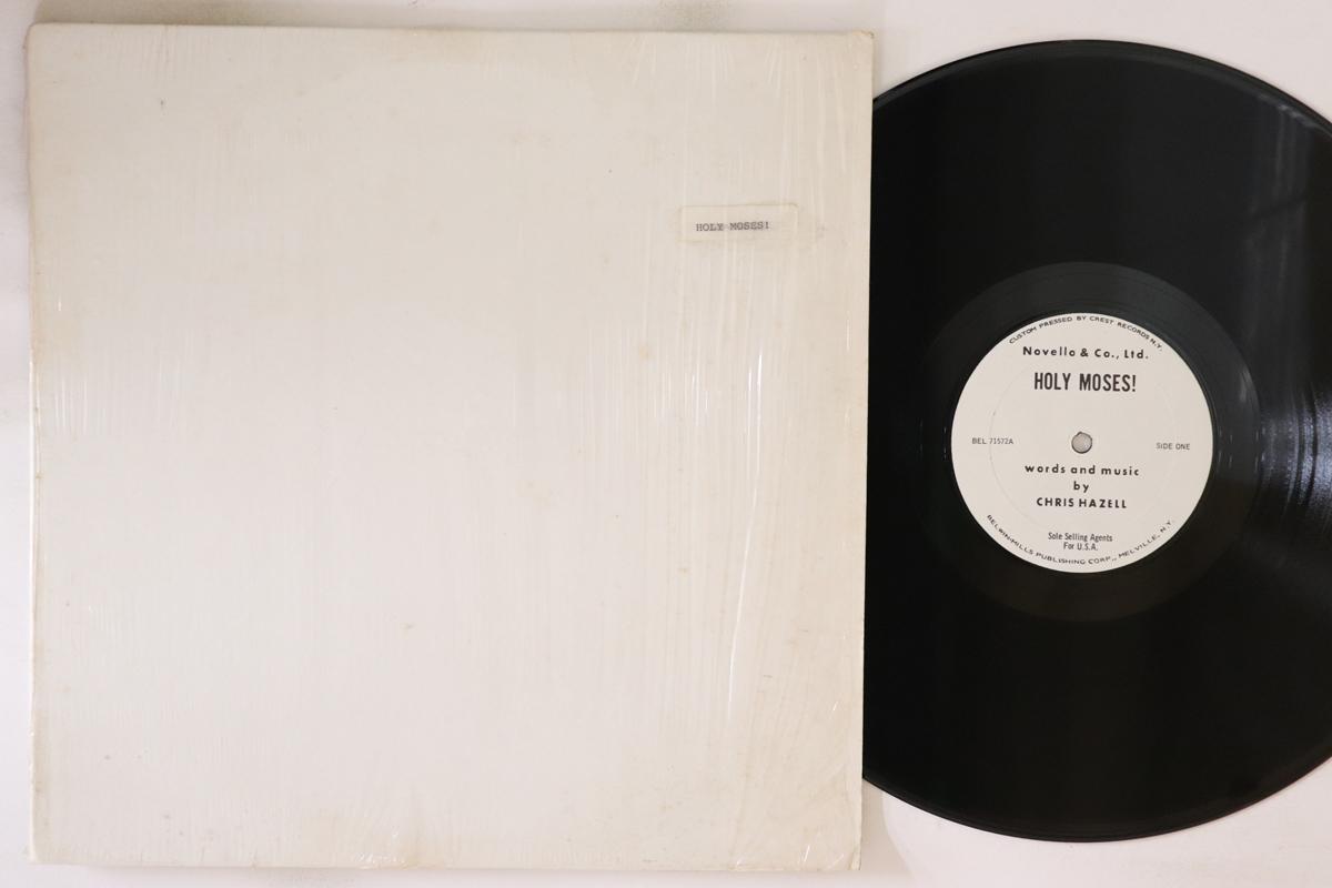 

LP Record CHRIS HAZELL Holy Moses BEL71572 NOVELLO CO. US SoulFunk Used