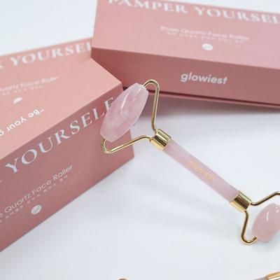 The Glowiest Rose Stone Face Roller