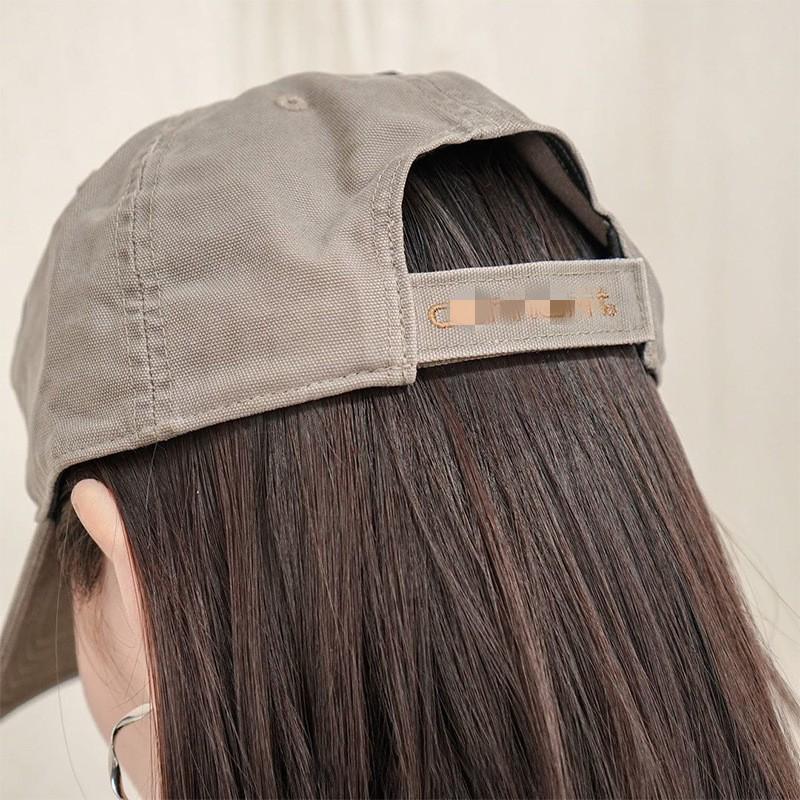 Trendy Retro Washed Baseball Cap for Men & Women - Duckbill Design, Casual Spring/Summer Sunshade