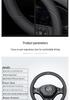 Dongfeng Fengguang Genuine Leather Steering Wheel Cover for Models 580/S560/360/370/330/ix5/Fengshen/Tianlong/Fengxing