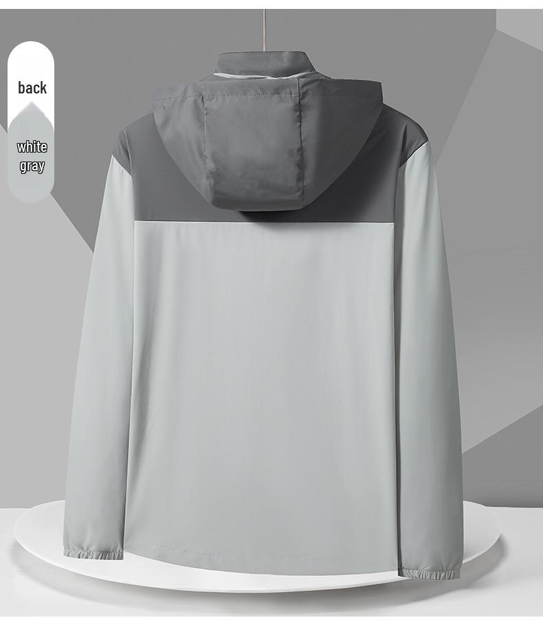 Veste d'été légère en soie glacée avec protection UV pour hommes et femmes