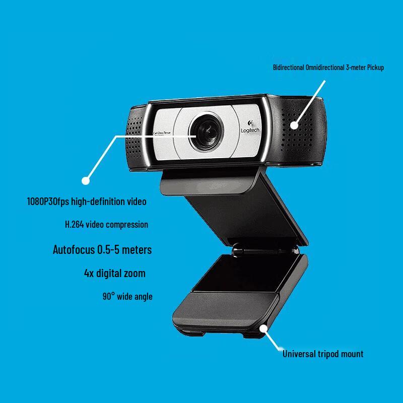 Logitech C930C 1080P HD-Webcam