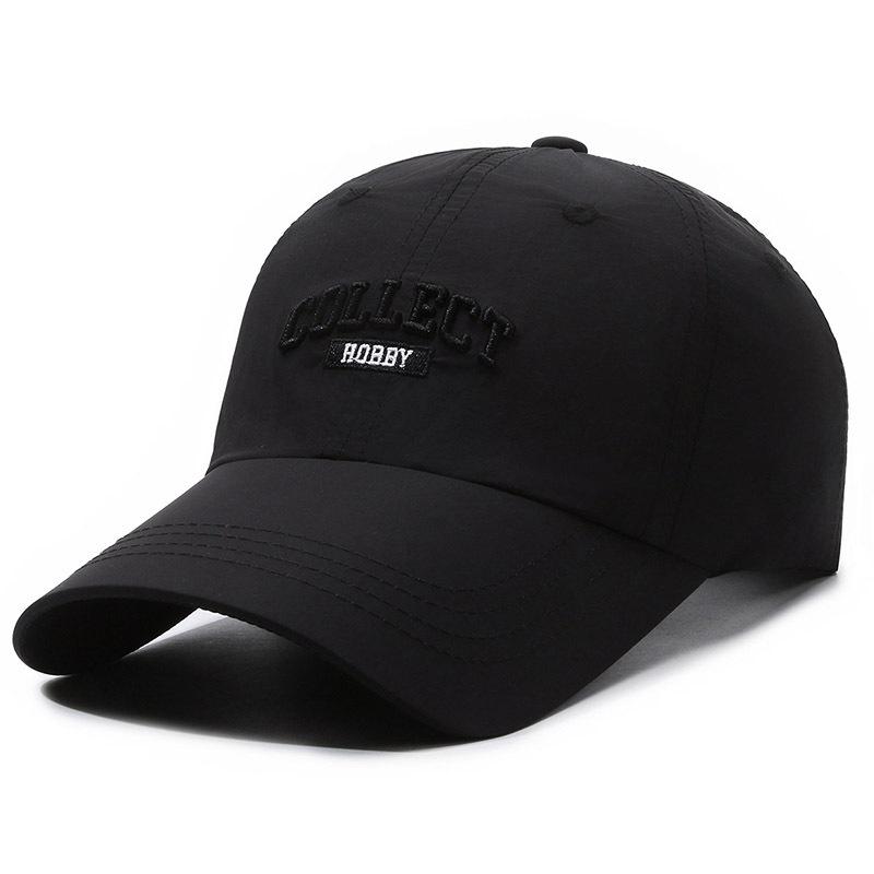 Men Women Cap Summer Quick Dry Cap Mesh Breathable Thin Baseball Cap Outdoor Fishing Sunscreen Hat
