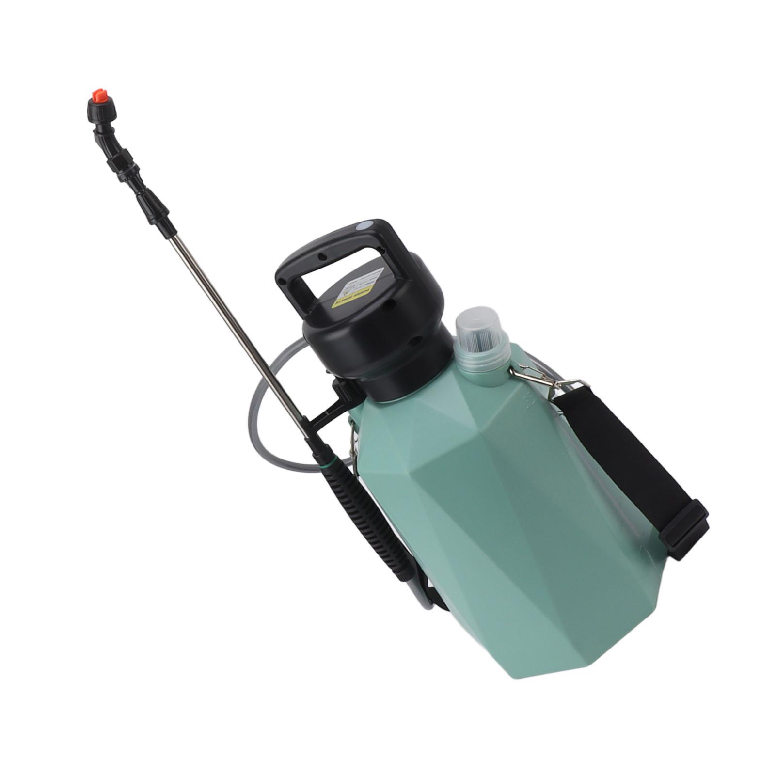 Electric Spray Bottle 3 Nozzles 2400 Mah 3.7V 5L Battery Powered Sprayer for Garden Fertilizing for Plant