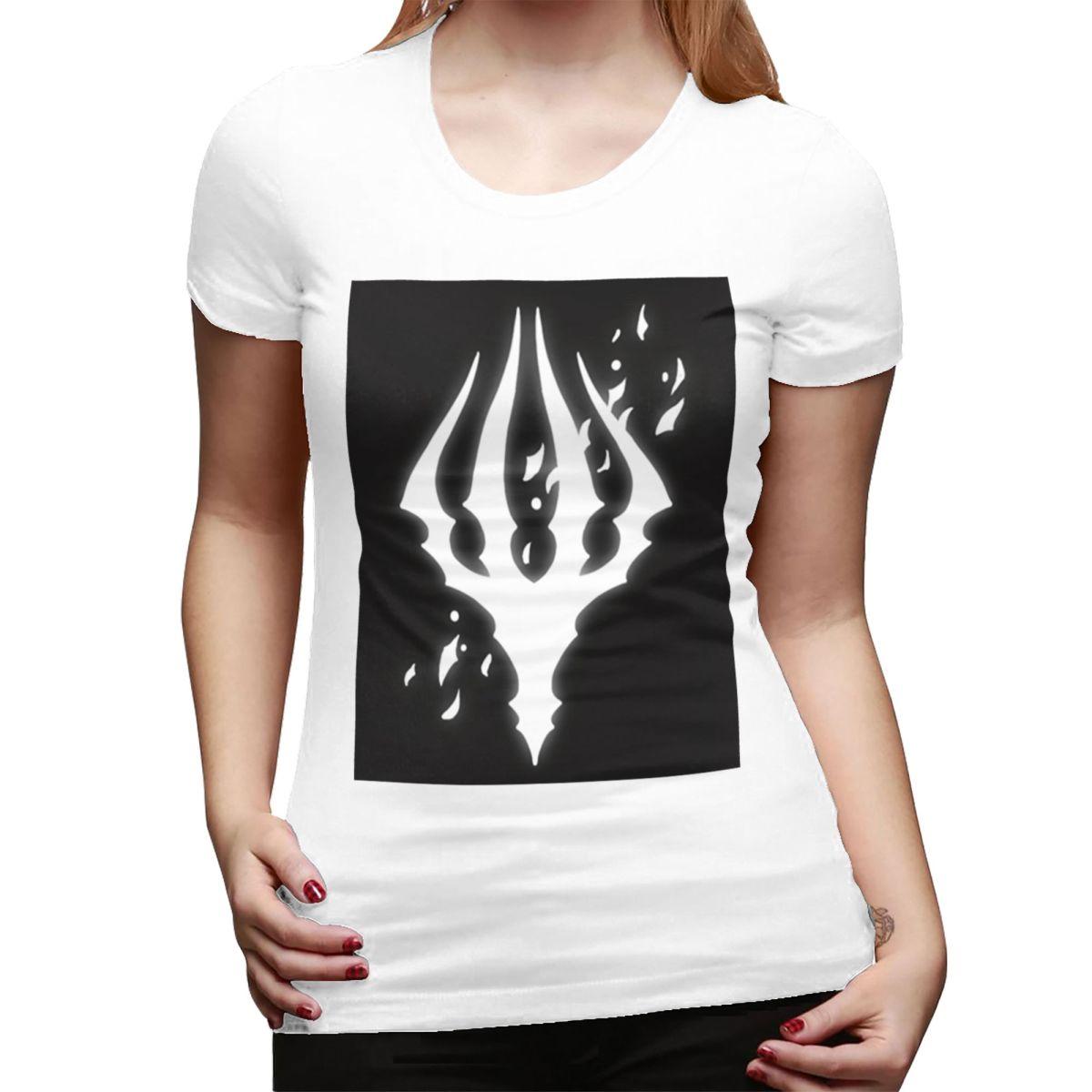 

Hollow Knight Kings Brand TShirt for Women Round Neck Streetwear T Shirts Womens Short Sleeve Summer Clothes Tops S