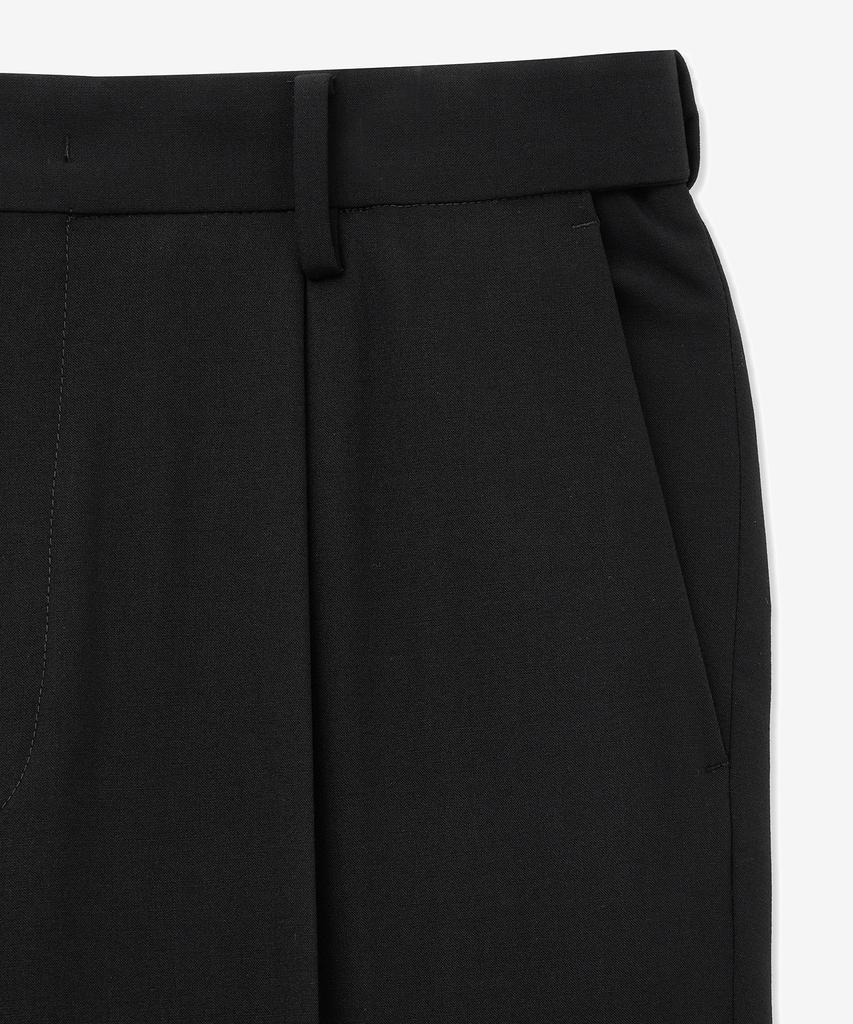 Tienjiti Wool Blend Office Pants (Black) Tnpa6E112Bk