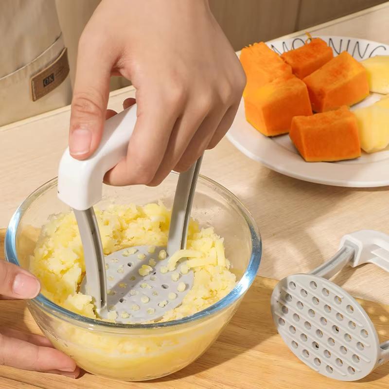 2pcs Plastic Manual Potato Ricer Masher Creative Potatoes Pumpkin Sweet Potato Masher Kitchen Gadgets
