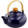 Maekawa Metal Miyabi Enamel Kettle, 2.0L, Blue