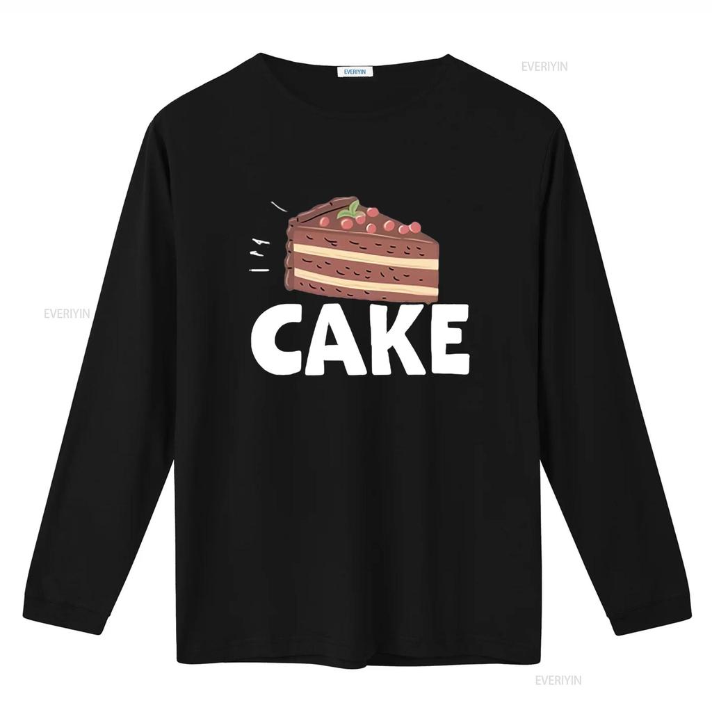 HERE FOR JUST THE CAKE Lover Women s T Shirt  Comfortable and Fashionable with Unique Print Design vintage Washed