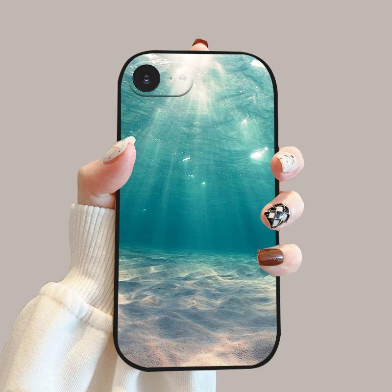 Case For iPhone 16e 5G Fashion Cartoon Soft Silicone TPU Phone Cover For iPhone SE4 Coque Apple SE 4 Shockproof Bumper Shells