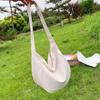 Vintage Dumpling Shoulder Bag for Women PU Leather Crossbody Bag Simple Solid Color Handbag Large Capcaity Hobo Bag
