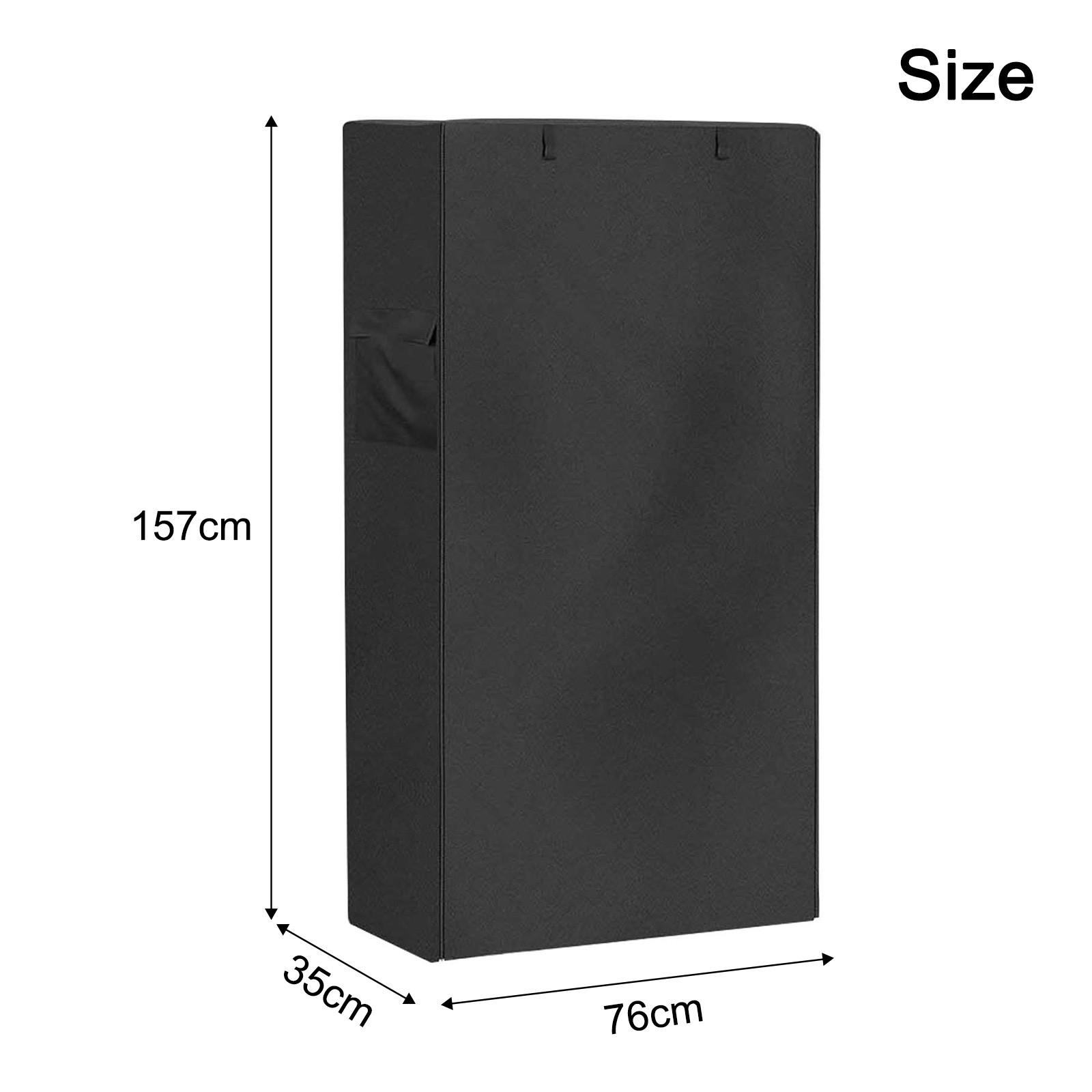 

Comprehensive Protection Dust Cover With Zipper Waterproof Shelf Cover 76*35*157cm
