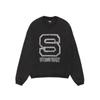 STU26 Otoño Invierno Unisex Oversized Algodón Cuello Redondo Sudadera de Manga Larga Adolescentes Adultos
