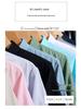 Men's Casual Long-Sleeve White Linen Shirt - Lightweight, Trendy Spring/Summer Top