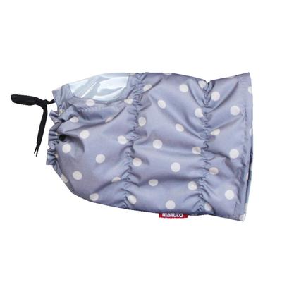 MARUTO Fluffy Steering Wheel Gray Cover, HC-FU2400