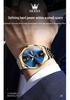 Oulishi Olevs Dual Calendar Automatic Mechanical Men's Watch - Popular Douyin Hot Seller
