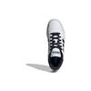 Adidas Neo Hoops 2.0 Synthetic Leather Versatile Non-Slip Durable Low-Top Lifestyle Casual Shoes Unisex Sneakers White Black JI2759