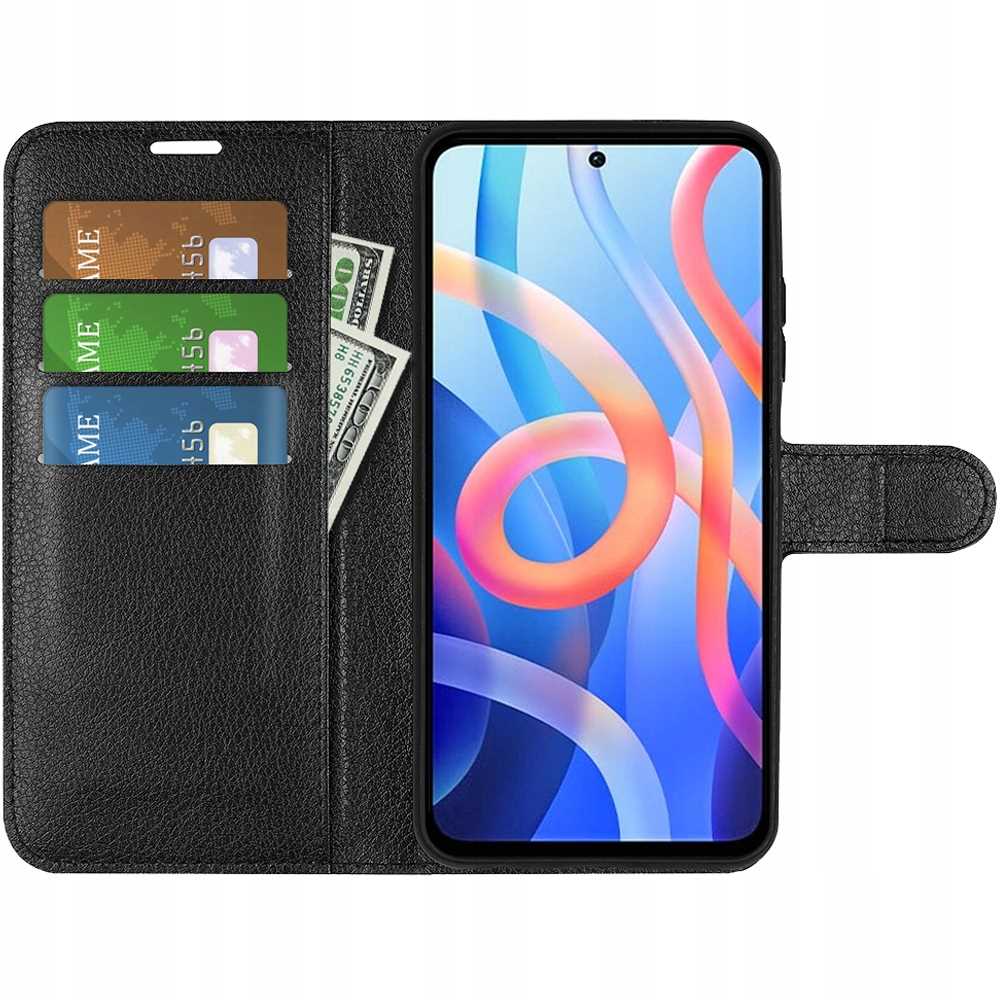 Litchi Poco M4 Pro 5G/Redmi Note 11T Czarny
