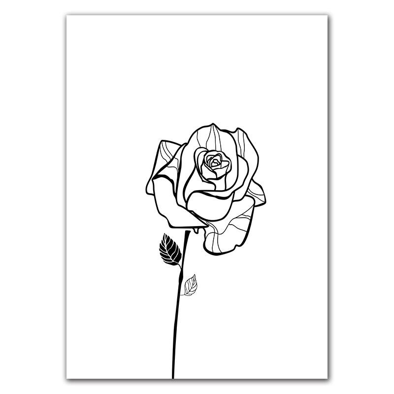 

Черно-белая модная девушка, настенные художественные фотографии, макияж для губ, бровей, холст, картина, красота, цитата, декор для гостиной, картина HD3136 21x30cm no frame