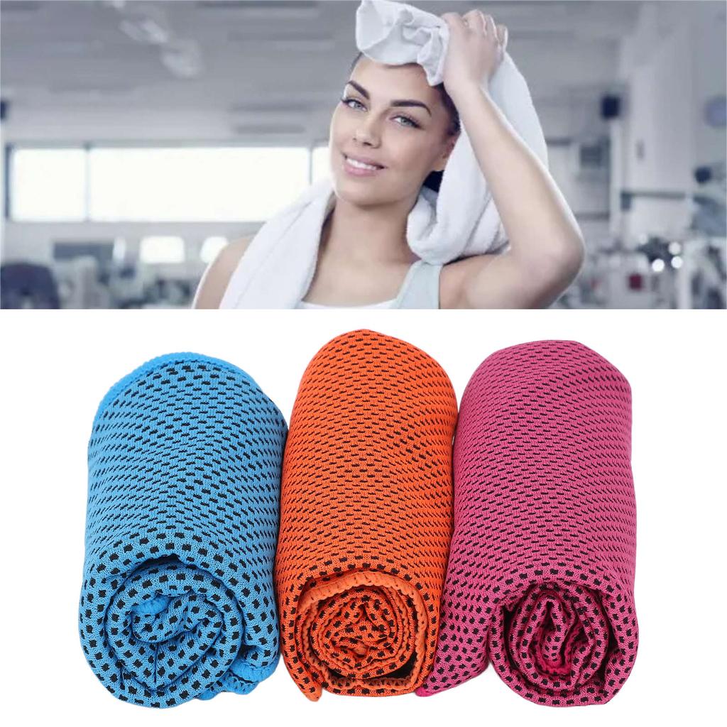 3pcs Cool Sports Towel  Cooling Sports Towel Microfiber Ice Towel Breathable Chilly Towel for 