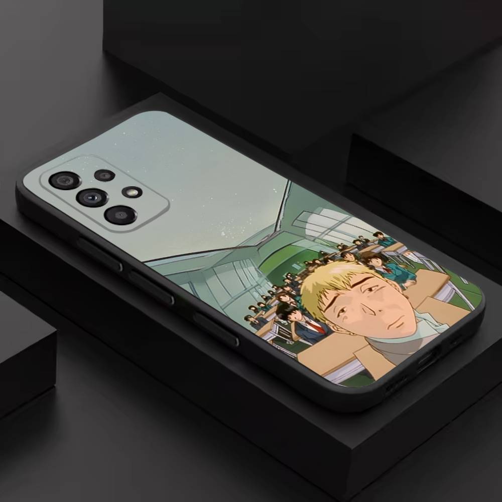 

Great Teacher Onizuka GTO-O Phone Case For Samsung S 9,10,21,30,22,23,24,25,26,Ultra,Plus,Lite,FE,4,5G Black Soft Precise SamsungS20Plus