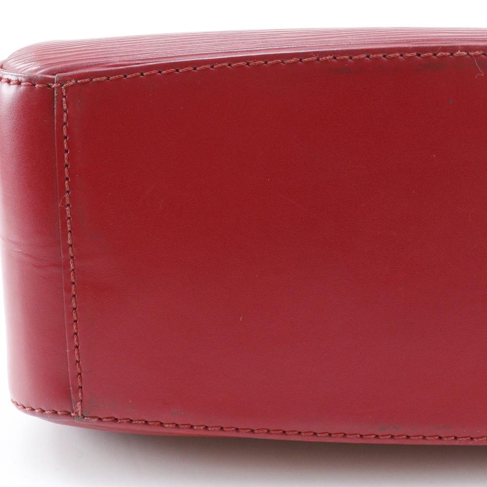LOUIS VUITTON Jasmin Handbag M52087 Castilian red Red Epi Leather Women Used