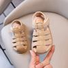 1-6 Years Children Summer Outdoor Beach Shoes Girls Princess Vintage Suede Sandals for Kids Boy New Arrival Footwear I01121