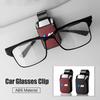 FA7Car Sun Visor Glasses Box Card Pen Holder Eyeglasses Storage Case For M X1 X2 X3 X5 X6 E46 E39 E90 E36E60 E34 E30 F30 G20