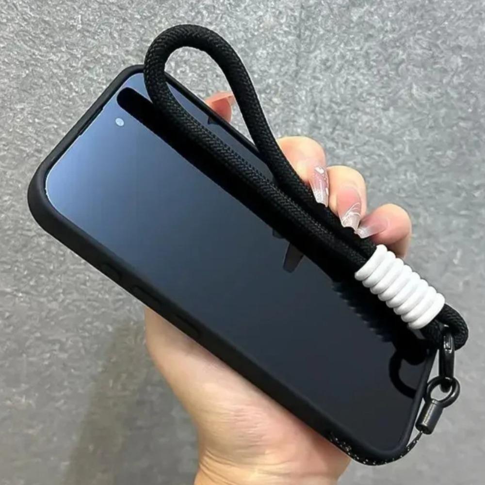 Luxury Clear For Magsafe Wrist Strap Case For 17 16 Pro Max 15 14 11 13 12 Mini Shockproof Armour With Lanyard Back Cover