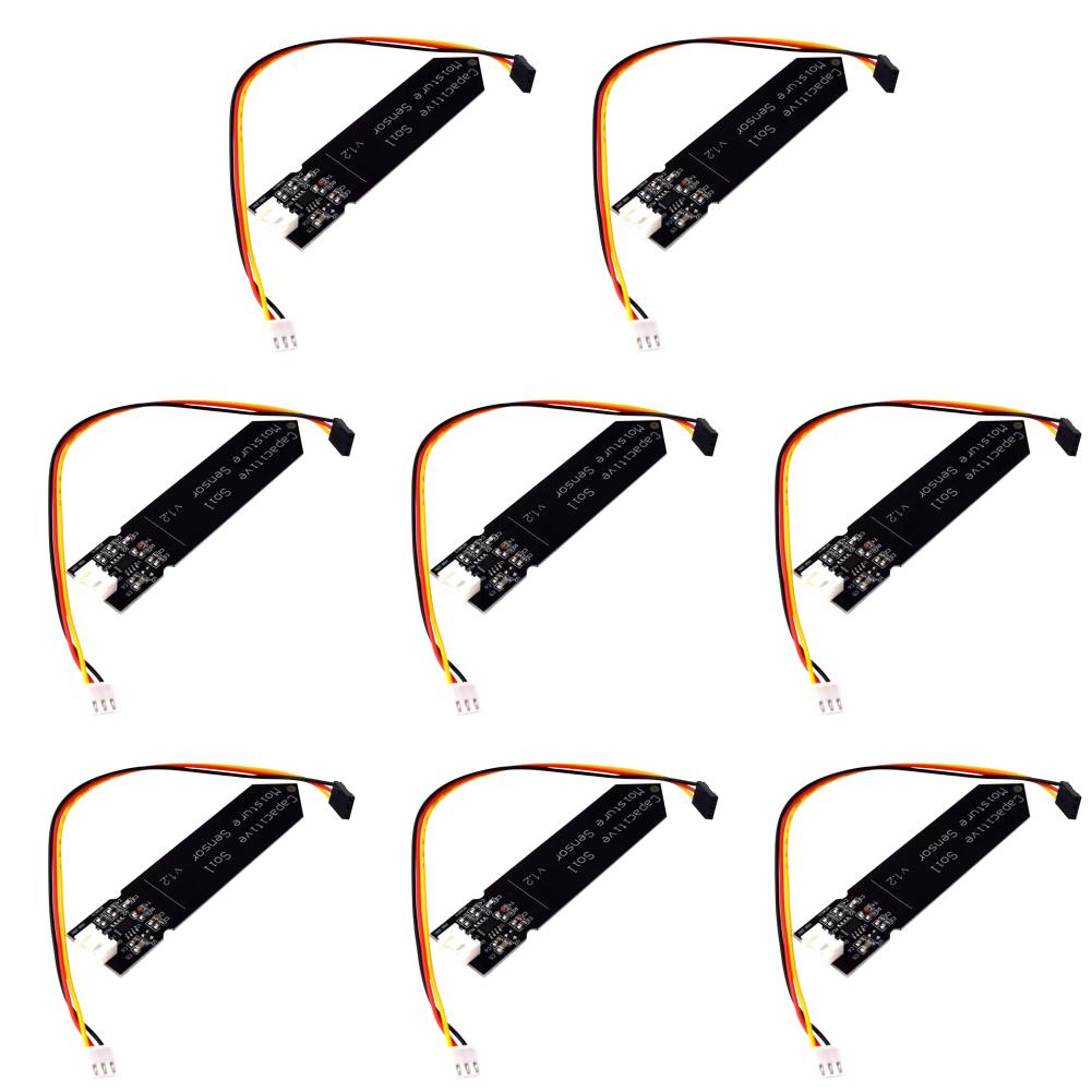 1-10PCS HW-390 Capacitive Soil Moisture Sensor Module Wide Voltage Corrosion Resistant 3.3-5.5V DC