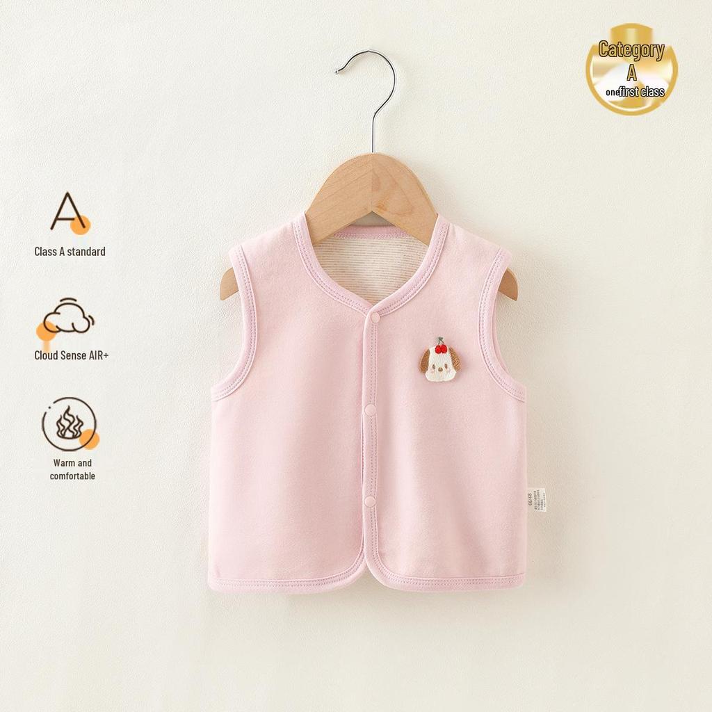 Infant A-Class Wool Silk Vest - Spring & Autumn Warm Outerwear