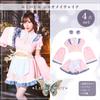 Lumipapier Cosplay Halloween Xiaomei China Pink [Clear Stone] Women's