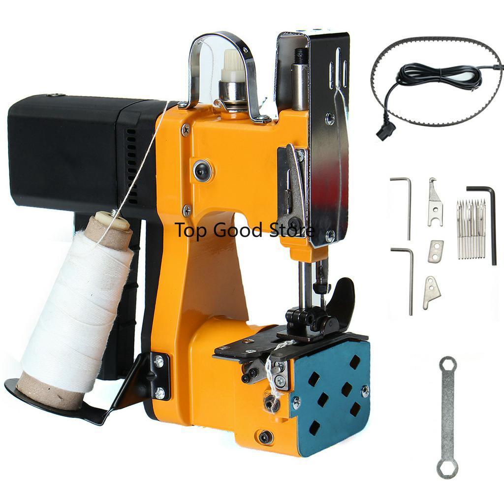 220V Handheld Bag Closer Stitching Sealing Machines Kit for Textile with Plug  Mini Electric Sewing Machine
